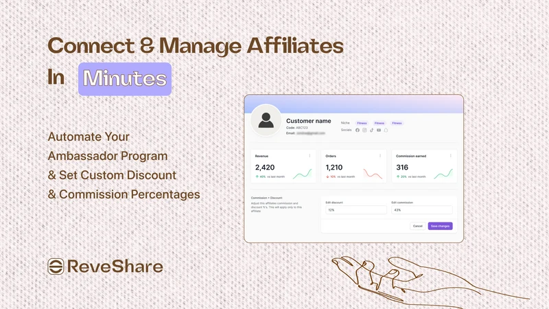 Reveshare Affiliate Marketing