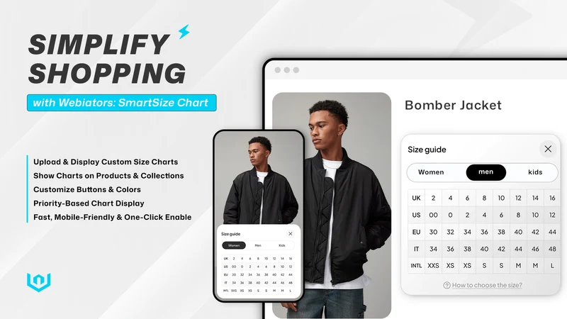 Webiators: SmartSize Chart