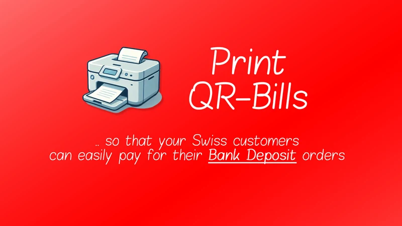 Swiss Invoice: QR‑Bills
