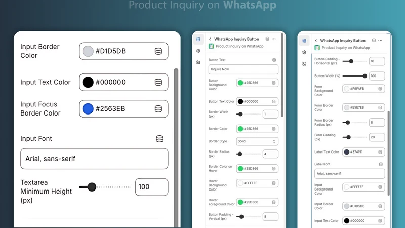 Product Inquiry on WhatsApp