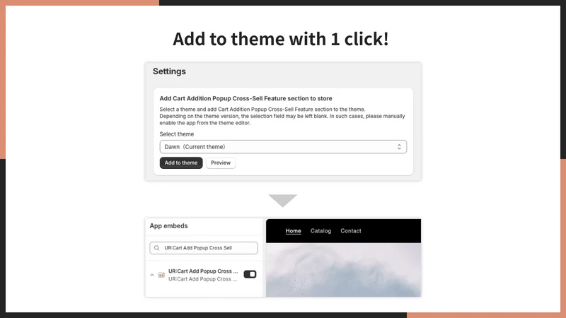 UR:Cart Add Popup Cross Sell