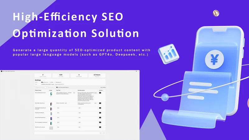 MV: AI Seo, Gen Product des
