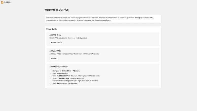 BS FAQs