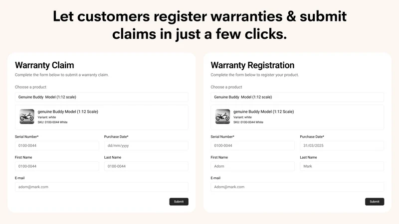 Uncap Warranties