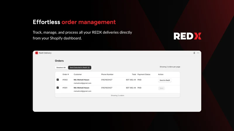 RedX Delivery