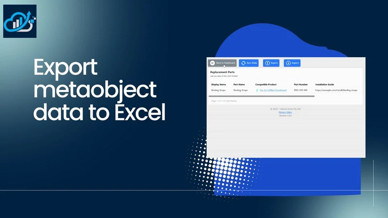 Metaobject Data Manager