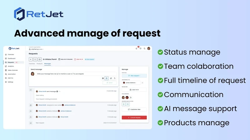 RetJet ‑ Returns & Exchanges