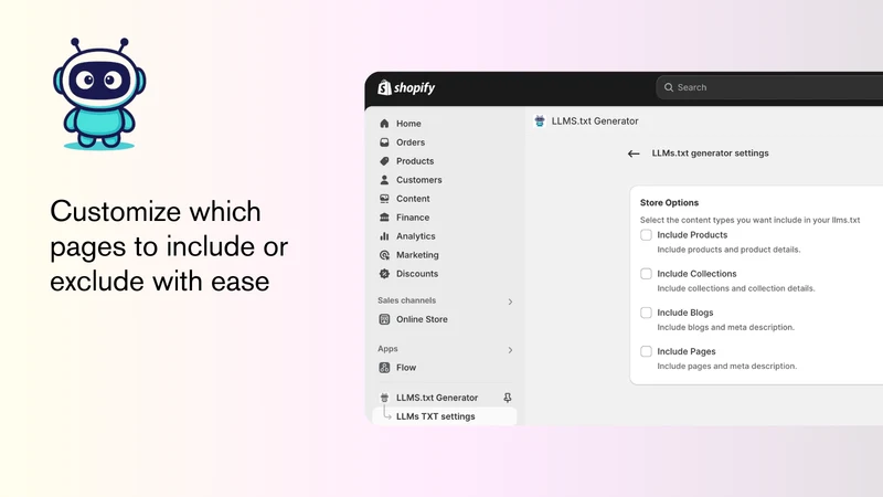 LLMs.txt Generator