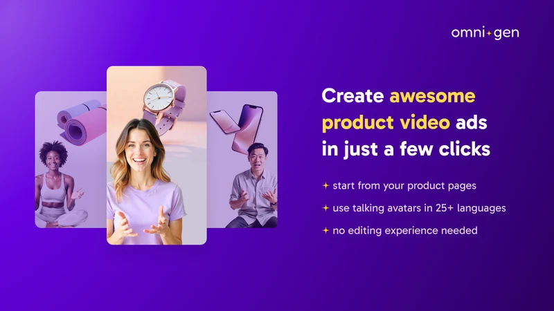 OmniGen: AI Video Ads & Reels