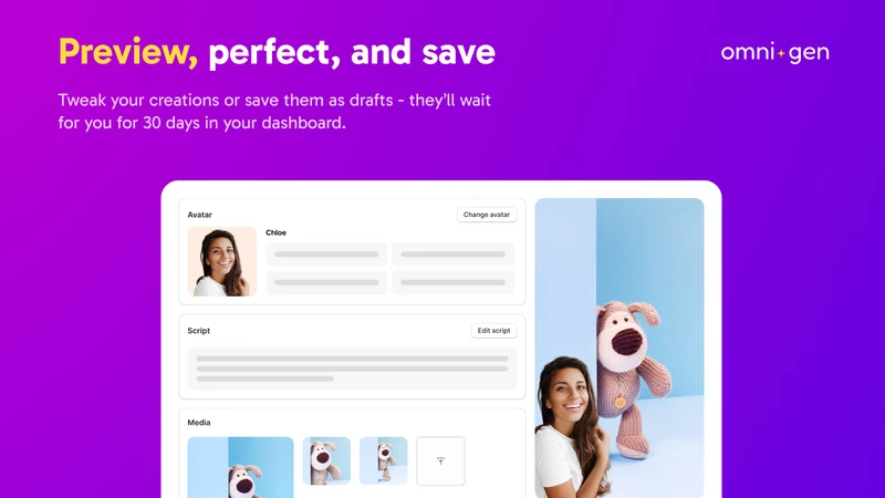 OmniGen: AI Video Ads & Reels