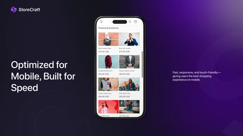 SC‑ Sections & Landing pages