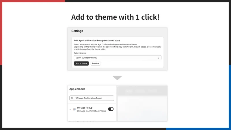 UR: Age Verification Popup