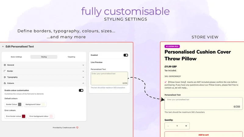 AC Custom Fields and Options
