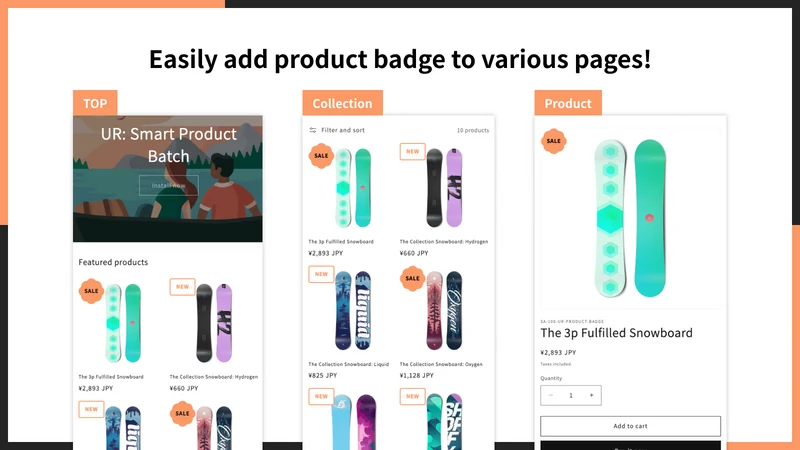 UR: Smart Product Badge