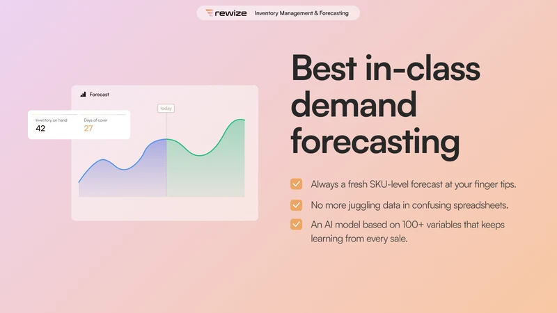 Rewize Inventory Forecasting