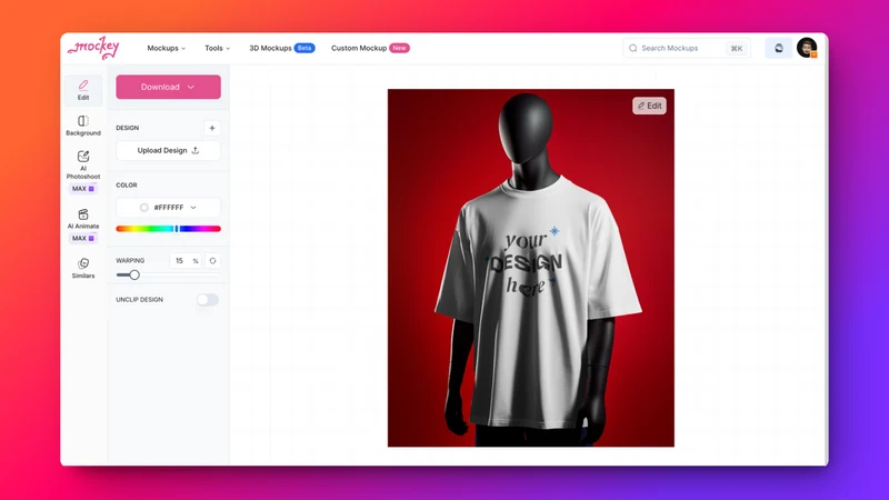 Mockey AI ‑ Mockup Generator