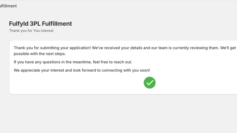 Fulfyld 3PL Fulfillment