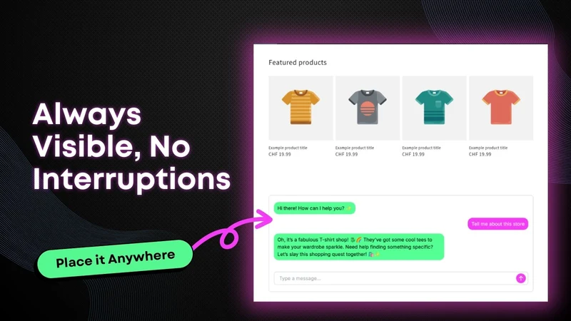 Embeda: AI Chat Sections