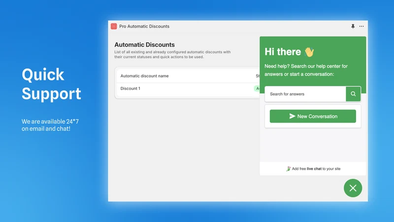 AIOD Automatic Discount & Gift