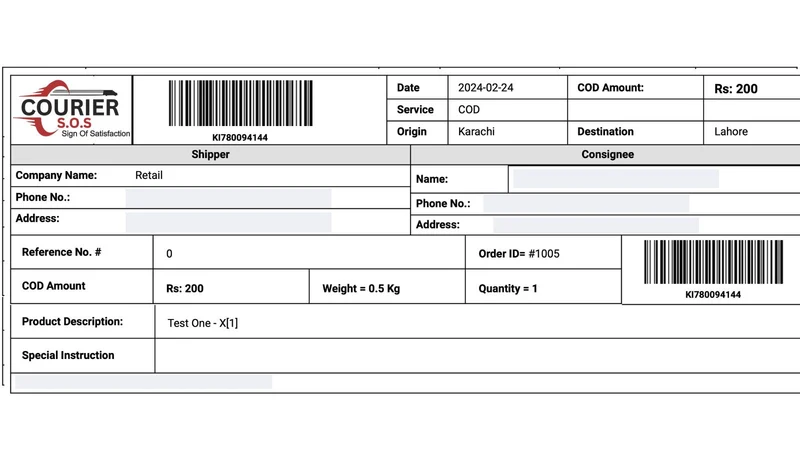 EloERP: Courier Fulfillment