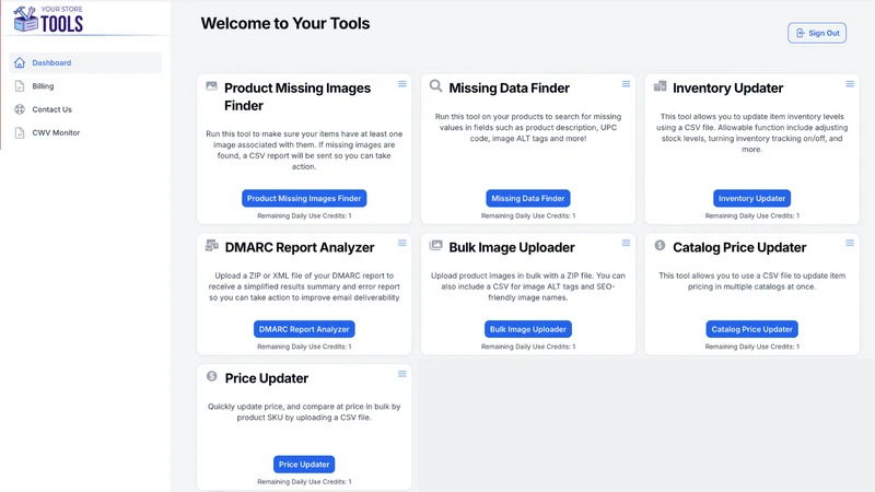 Your Store Tools