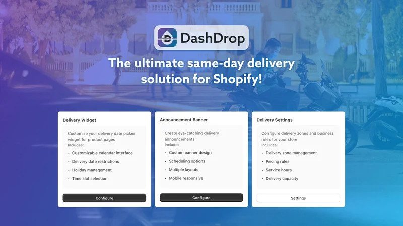 Dash Drop Delivery