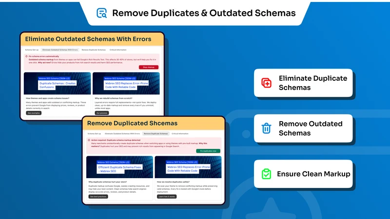 Webrex: AI SEO, Schema JSON‑LD