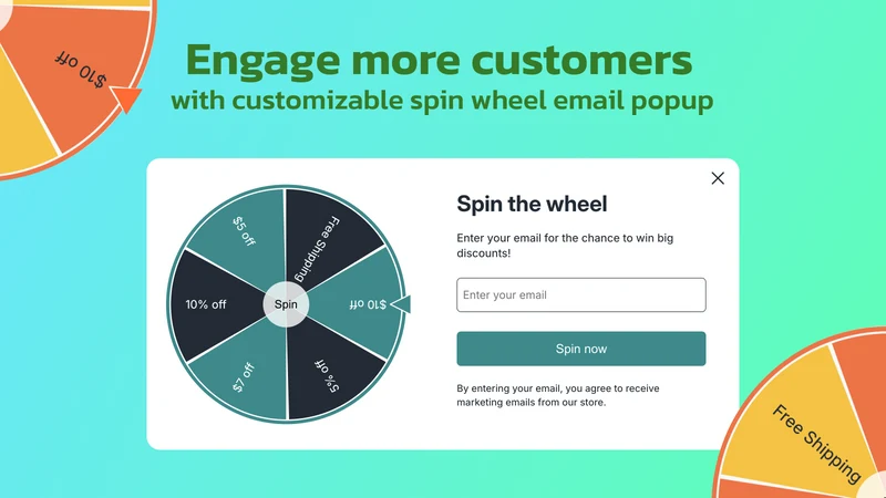 PopSpin ‑ Spin Wheel Popup