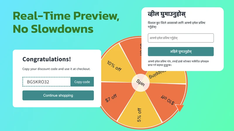 PopSpin ‑ Spin Wheel Popup