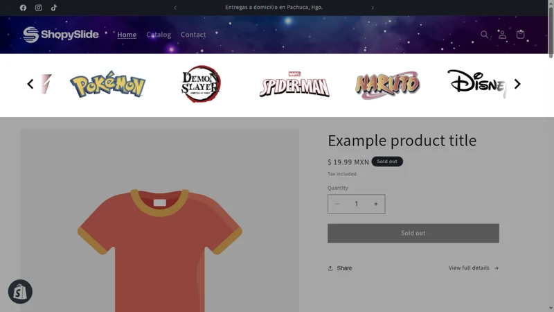 ShopySlide