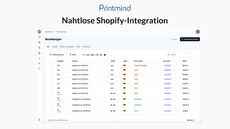 Printmind: Print‑on‑Demand