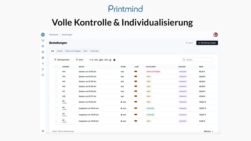 Printmind: Print‑on‑Demand