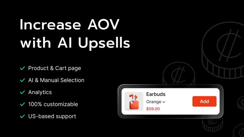 Cartista AI Upsell Cross Sell