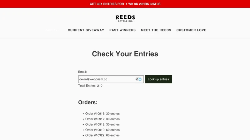 Giveaway Gator