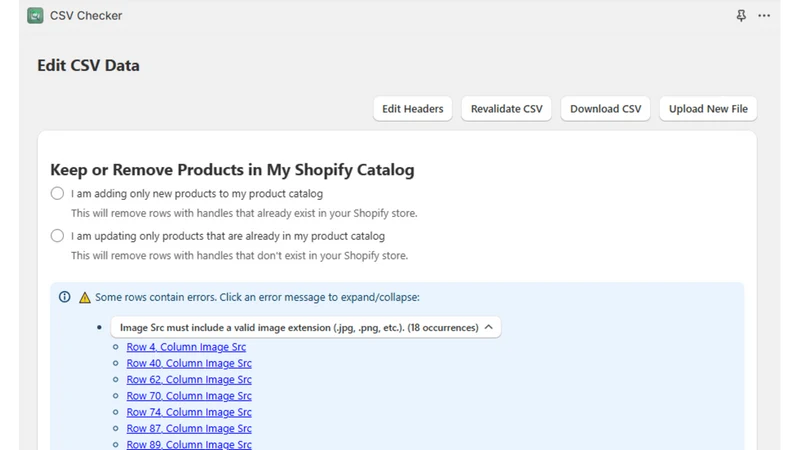 CSV Checker
