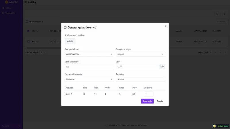 Lulo CRM
