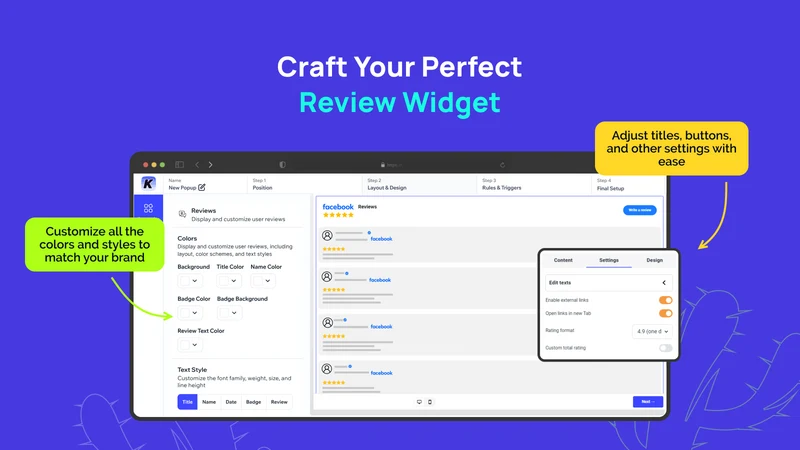 K: Facebook Reviews Importer