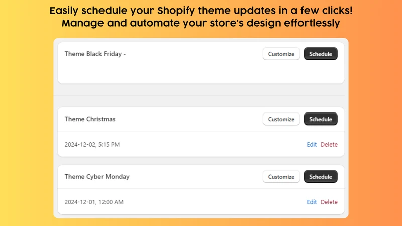 Theme Auto | Theme Scheduler