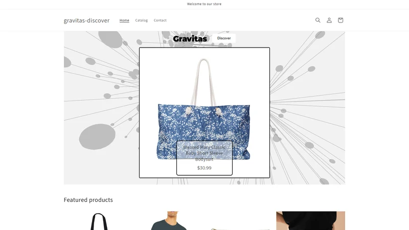 Gravitas Discover: 3D Showcase