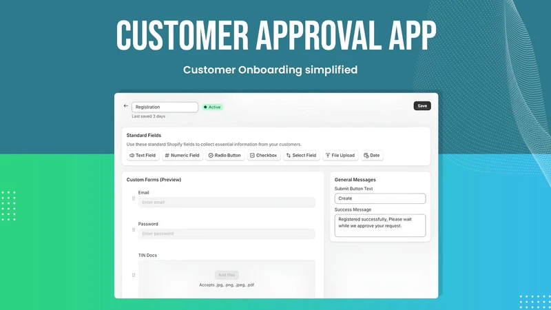 ES Customer Approval
