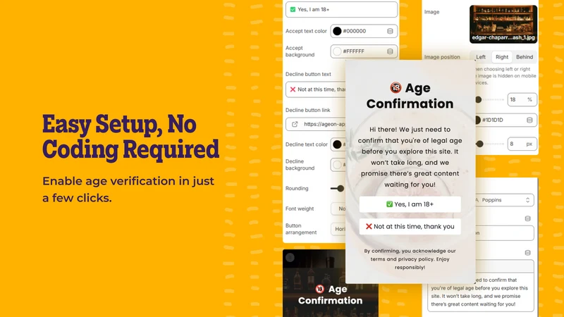 Ageon Age Verificator