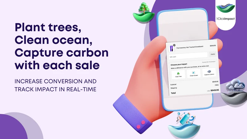 1Click Plant Trees Clean Ocean