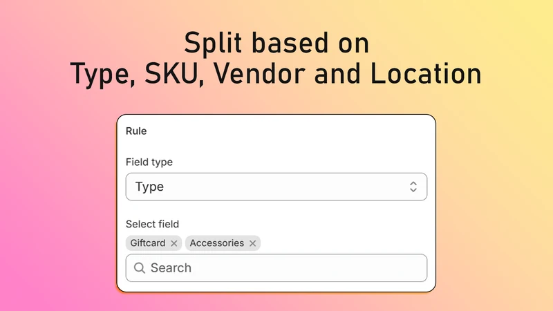 Divy Auto Split Orders