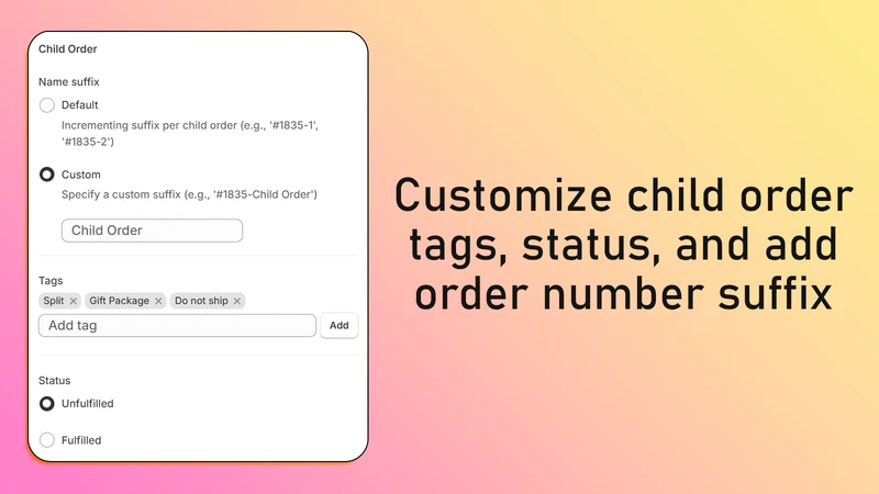 Divy Auto Split Orders
