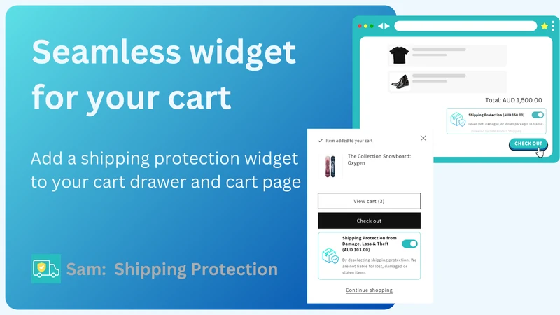 Sam Shipping Protection Upsell