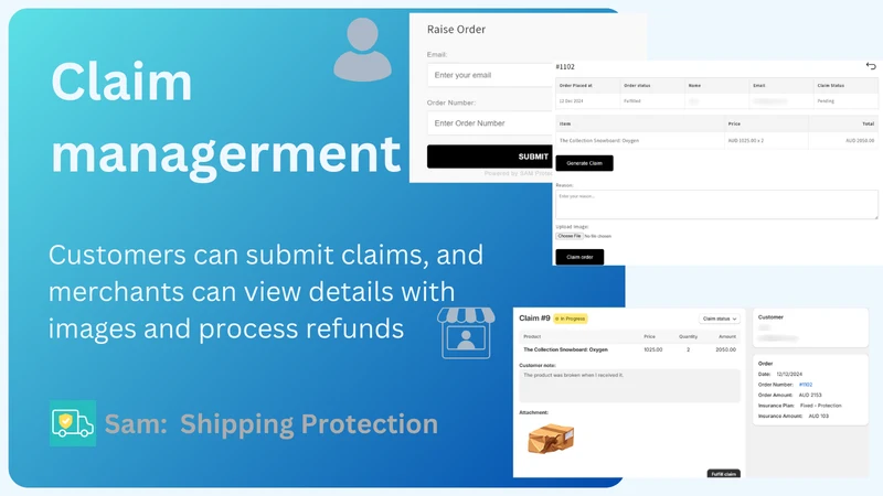 Sam Shipping Protection Upsell