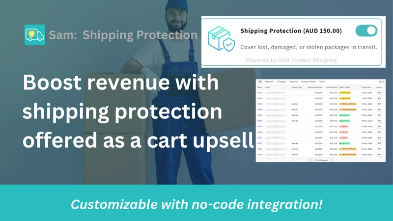 Sam Shipping Protection Upsell