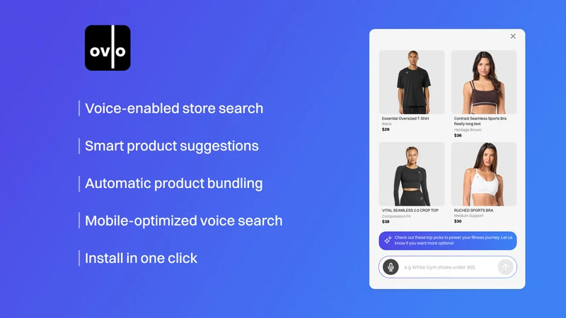 Ovlo ‑ AI Product Search