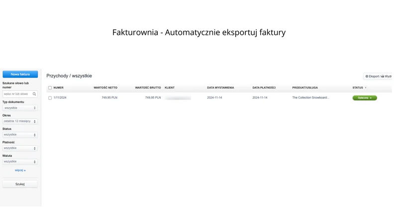 Fakturownia Integrator