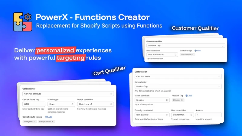 PowerX ‑ Functions Creator